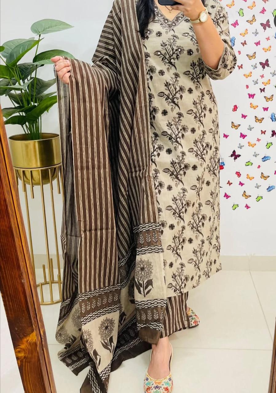Kurti with Pant & Dupatta - Image 3