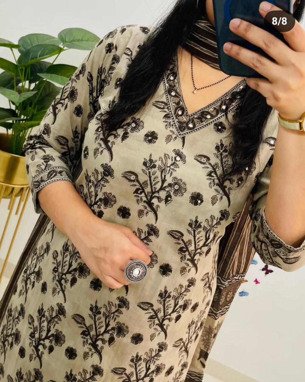 Kurti with Pant & Dupatta
