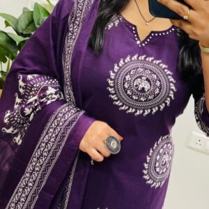 Kurti with Pant & Dupatta