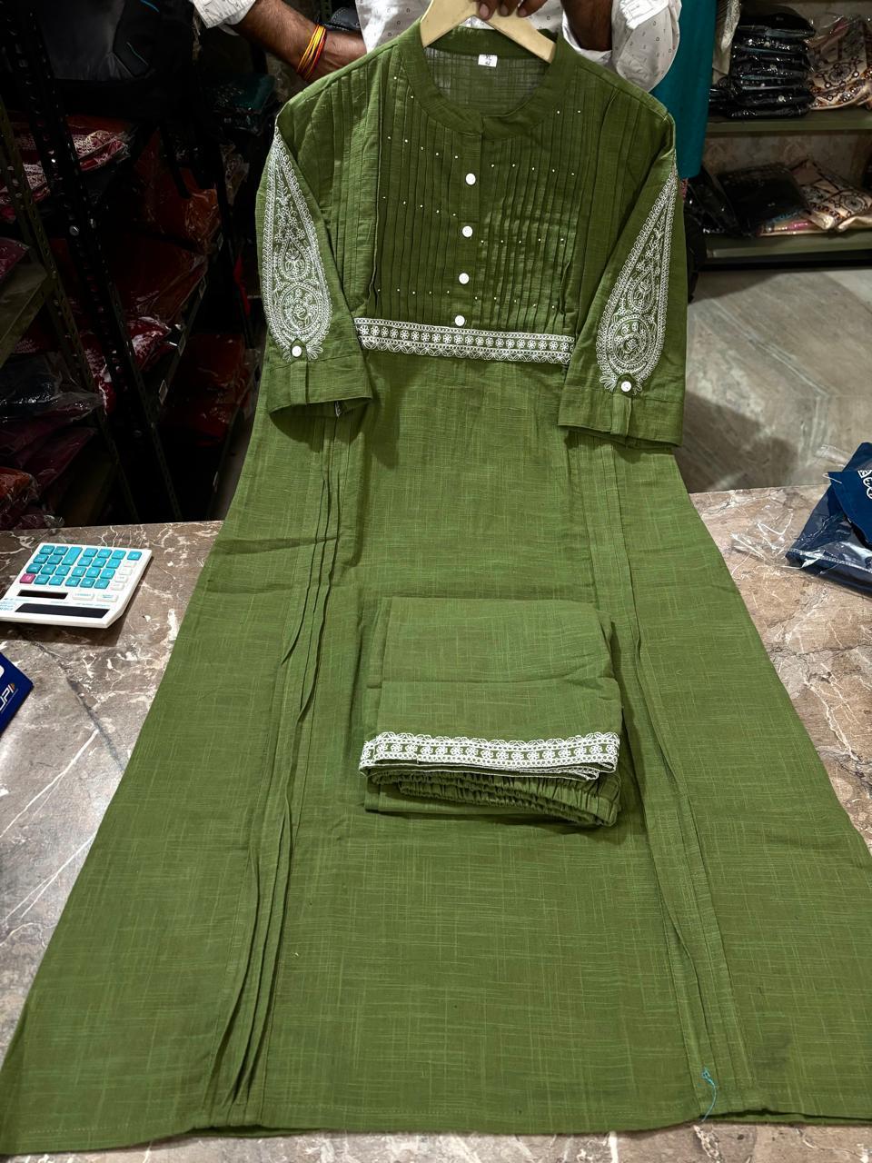 Easy Breezy Summer CottonFlex Kurta Pant Set - Image 13
